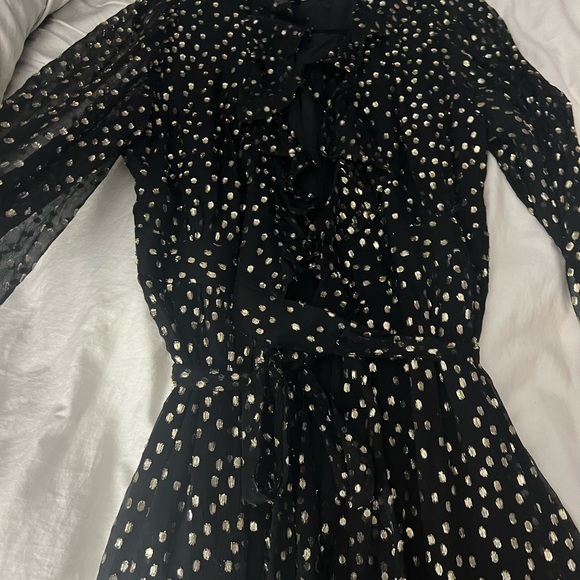 STUNNING ZIMMERMANN
Metallic polka-dot wrap dress. - Picture 3 of 5